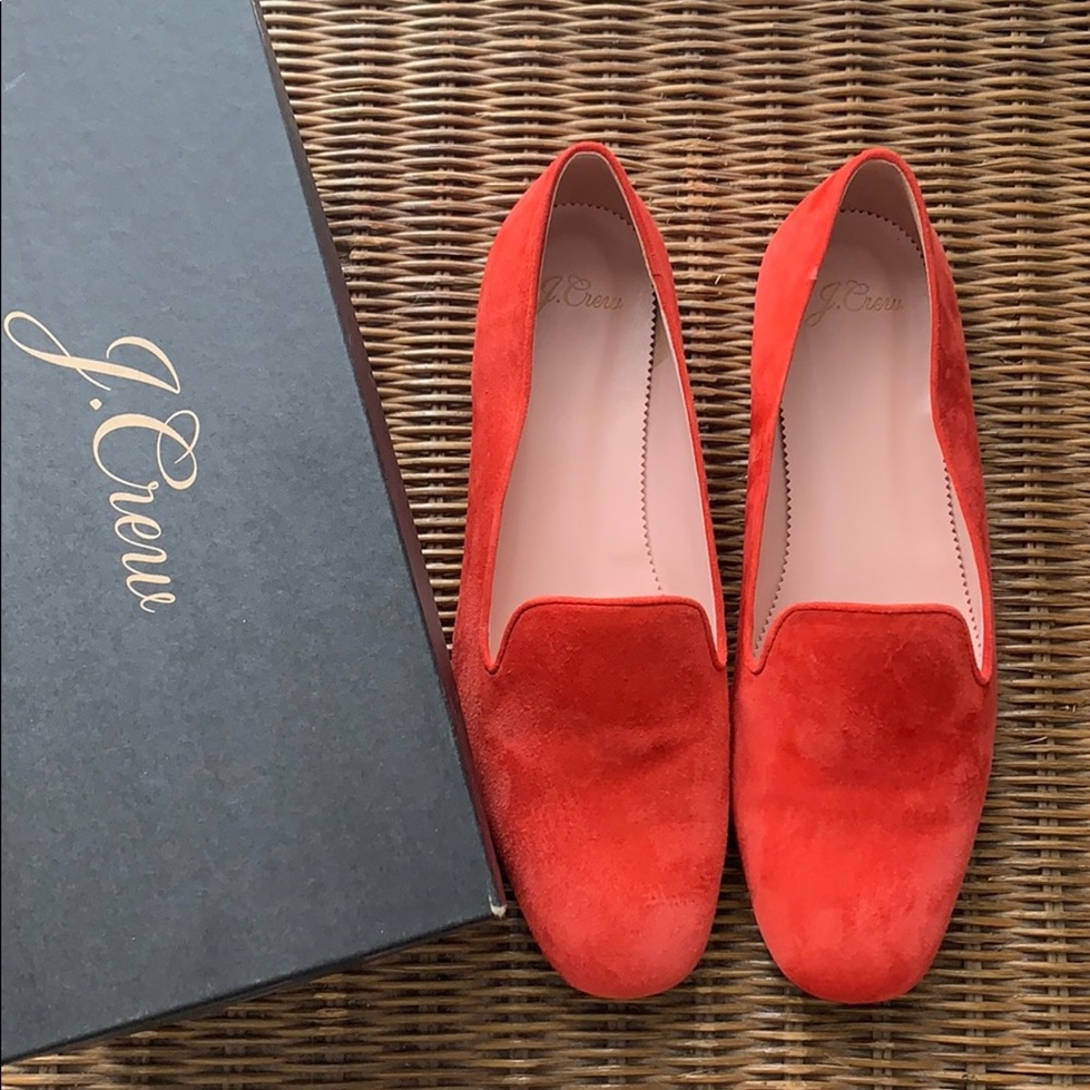 J Crew Smoking Slipper sz 8